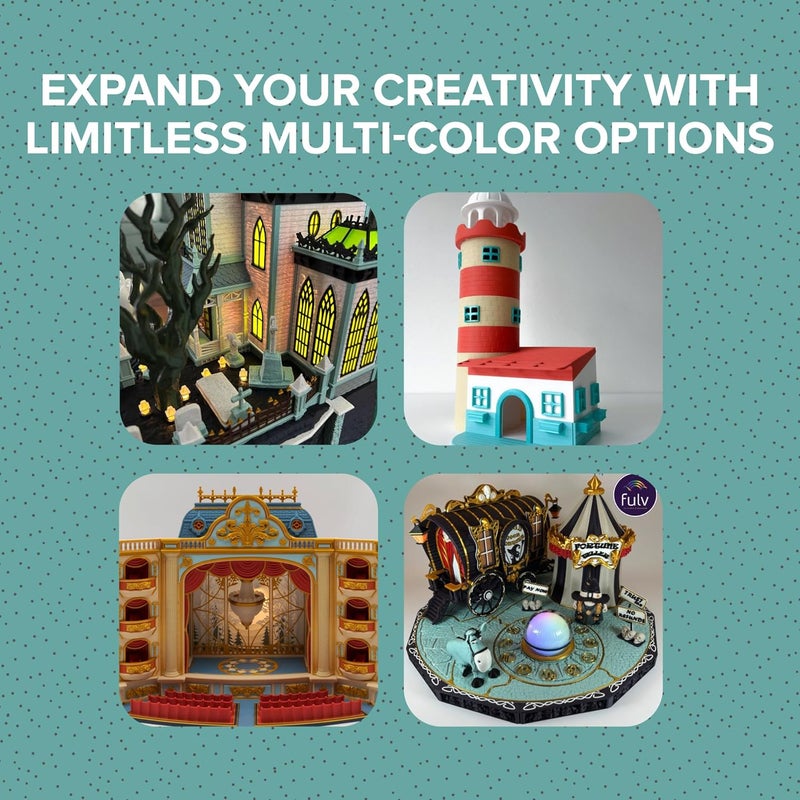 polymaker Panchroma Marble PLA Filament, Marble Slate Grey 1.75mm 1kg 3D Printing Filament, 3D Printer PLA Filament, Fit Most FDM 3D Printers, 1kg Spool (2.2lbs) - Image 4